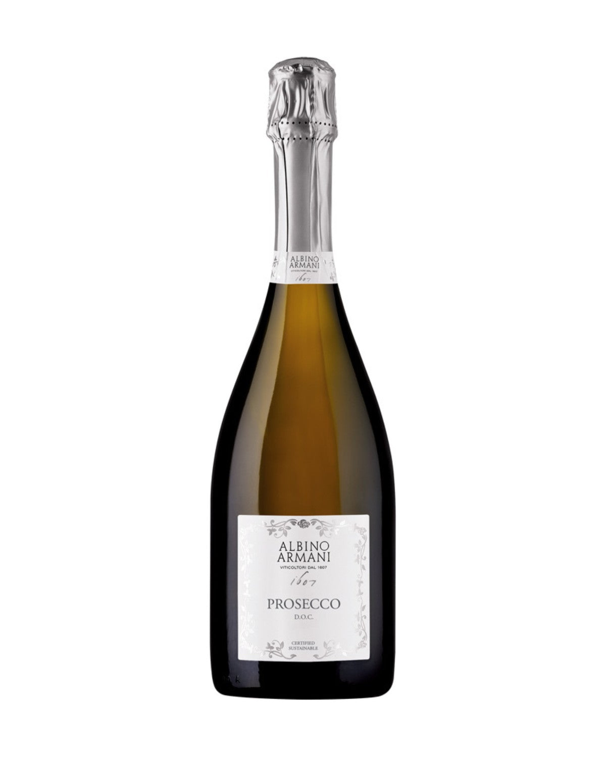 Fles Albino Armani Prosecco DOC — mousserende wijn Veneto, VINIO