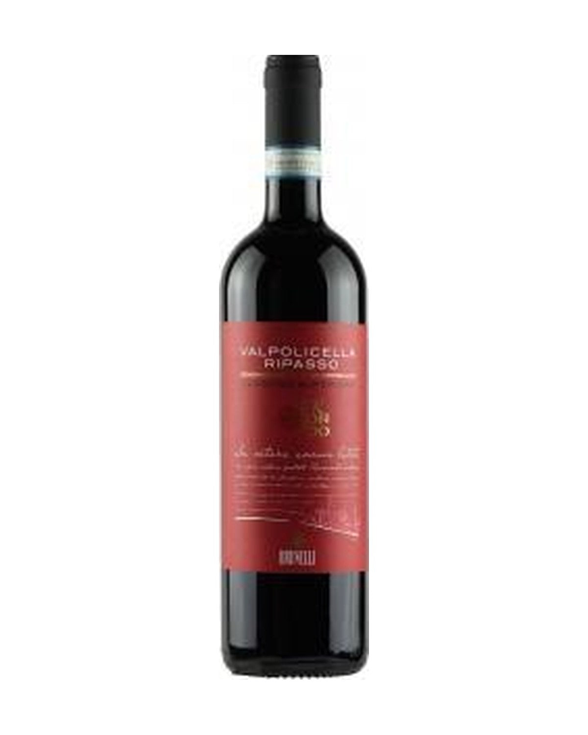 Fles Brunelli Ripasso Classico Superiore Pa' Riondo DOC 2022 — rode wijn Valpolicella, VINIO