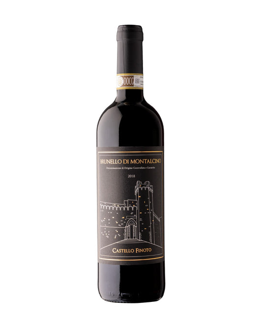 Fles Castello Finoto Brunello di Montalcino 2020 — rode wijn Toscane, VINIO