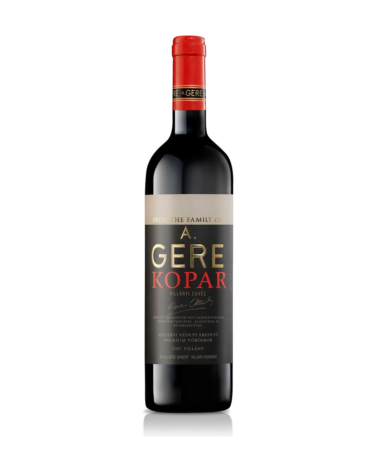 Fles Gere Attila Kopar 2021 — VINIO