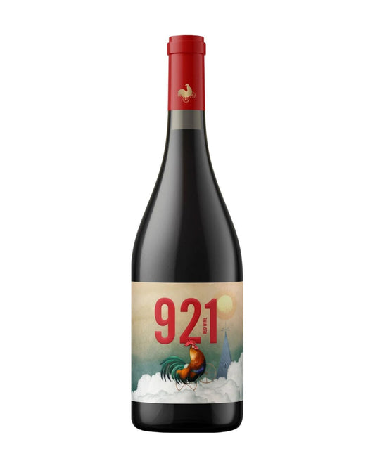 Fles Château de Gourdon 921 Coq Red 2022 — biologische rode wijn Provence, VINIO