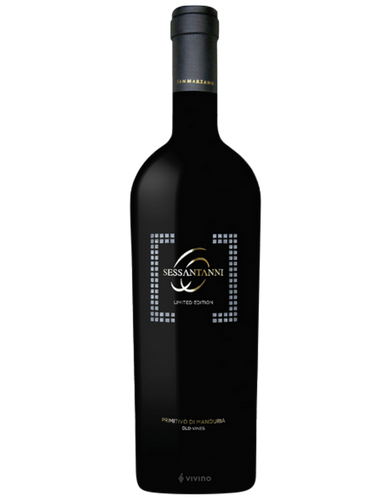 San Marzano 60 Sessantanni Limited Edition Old Vines Primitivo di Manduria 2018