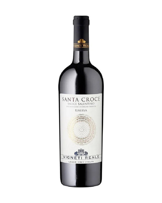 Fles Vigneti Reale Santa Croce Salice Salentino Riserva 2020 — VINIO