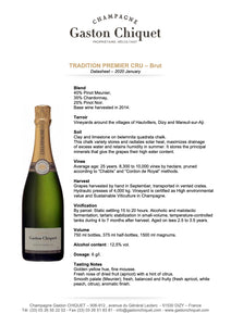 Gaston Chiquet Tradition Brut Champagne 1er Cru